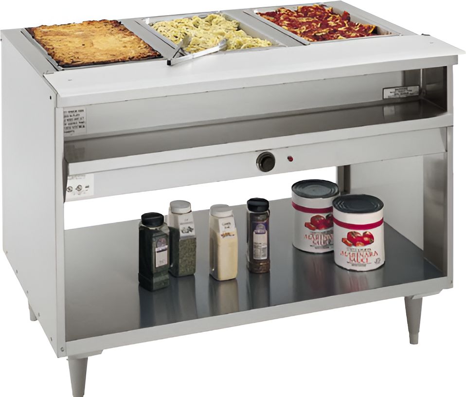 Randell - 48" Stainless Steel Electric Hot Food Table - 3313-208 (Special Order 4-6 Weeks)