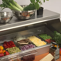 Randell - 48" Stainless Steel Hood Style Cover For Prep Stations/Raised Rail - PTCVRHOD48 (Special Order 4-6 Weeks)