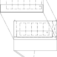 Randell - 48" Stainless Steel Single Door Refrigerated Pizza Prep Table With Catch Pans - 8148D-290CP (Special Order 4-6 Weeks)