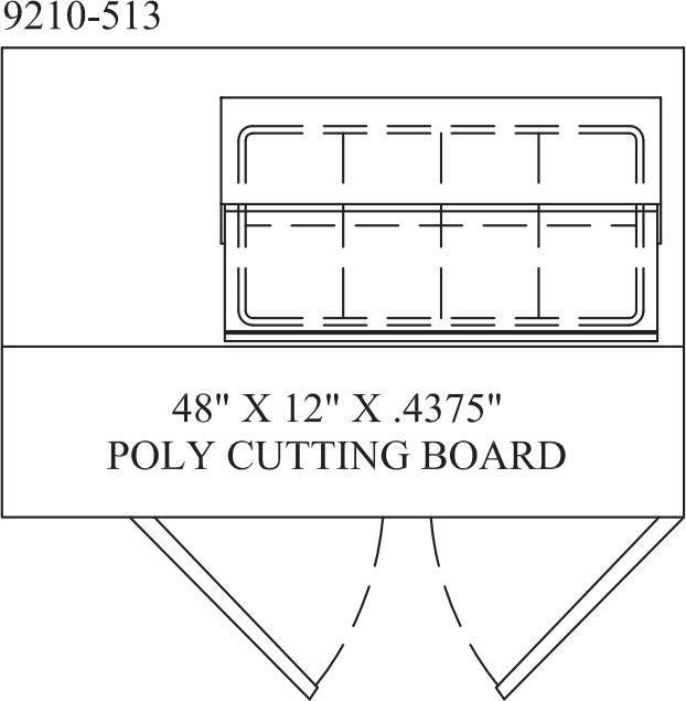 Randell - 48" Stainless Steel Two Door Sandwich/Salad Unit Refrigerated Counter - 9210-513 (Special Order 4-6 Weeks)
