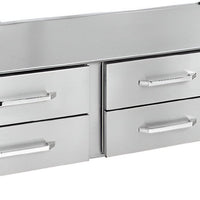 Randell - 53" Stainless Steel Two Drawers Refrigerated Chef Base With Marine Edge, Self-Contained - LPRES1x1-53C4 (Special Order 4-6 Weeks)