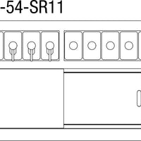 Randell - 54" Ice Cream Dipping Cabinet - DCST-54-SR11 (Special Order 4-6 Weeks)