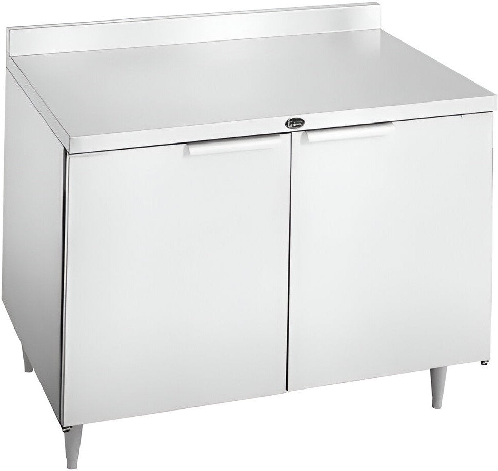 Randell - 60" Stainless Steel 2-Section Worktop Refrigerator With Two Doors - 9602-290 (Special Order 4-6 Weeks)