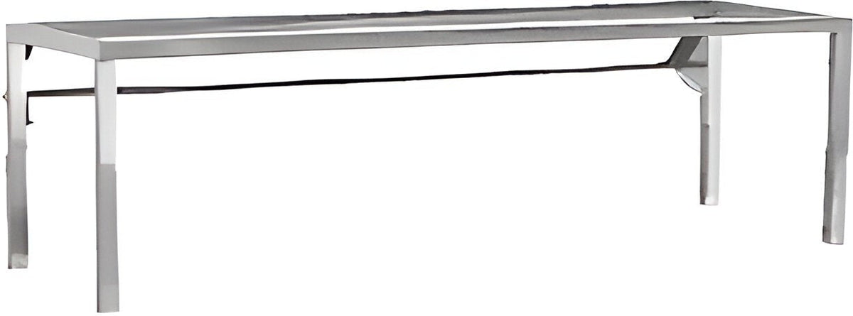 Randell - 95" Stainless Steel Cantilever Mounted Single-Tier Overshelf For Prep Stations/Raised Rail - PTCST95 (Special Order 4-6 Weeks)