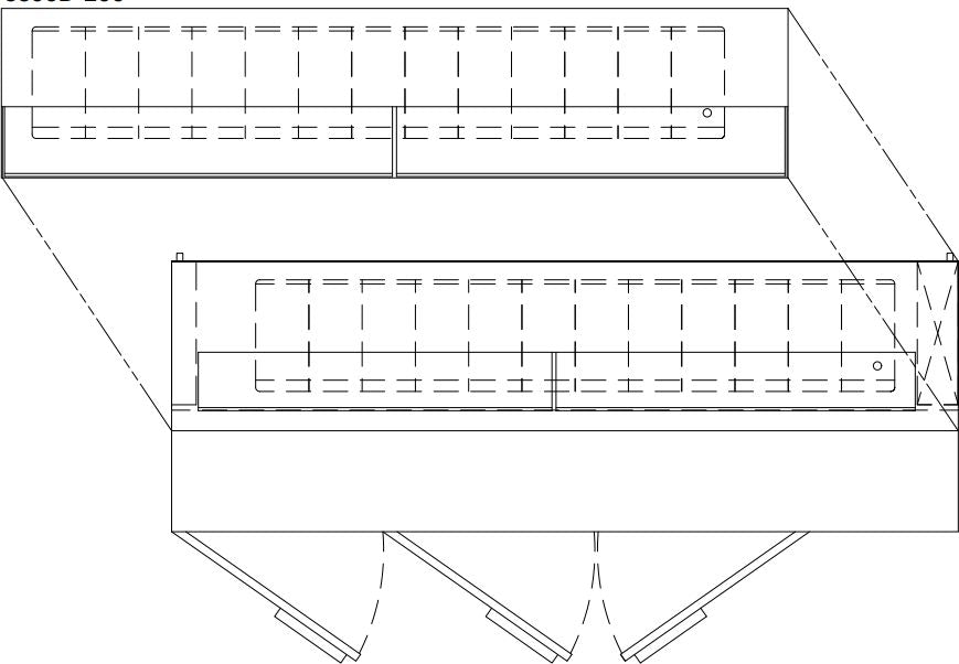 Randell - 96" Stainless Steel Three Doors Refrigerated Pizza Prep Table - 8396D-290 (Special Order 4-6 Weeks)