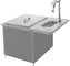Randell - Stainless Steel Drop-In Ice & Water Unit - 9505 (Special Order 4-6 Weeks)