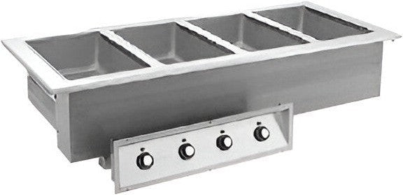Randell - Stainless Steel Electric Drop-In Hot / Cold Food Well Unit - 9560-3AWF (Special Order 4-6 Weeks)