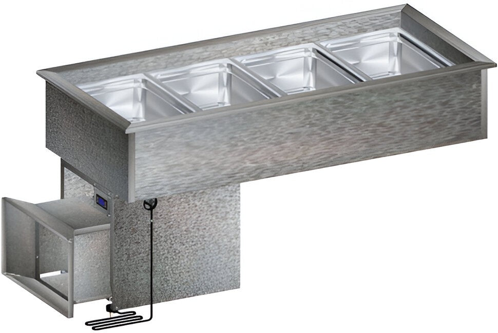 Randell - Stainless Steel Slim Refrigerated Drop-In Cold Food Well Unit - RCP-4N (Special Order 4-6 Weeks)
