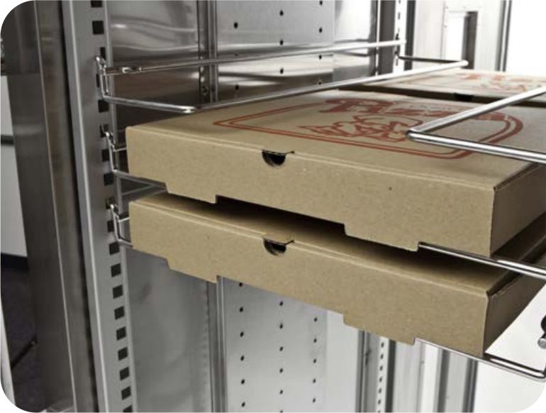 Randell - Universal Tray/Box Pan Slides, Pack of 2, Maximum of (26) Per Unit - PHHCUNIVPS-WIRE (Special Order 4-6 Weeks)