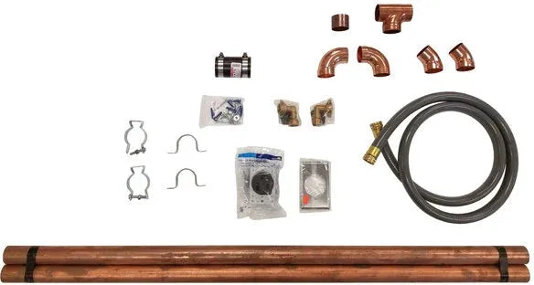 Rational - 1 Phase Copper Drain Installation Kit for Electric SCC/CMP XS - 87.01.404US
