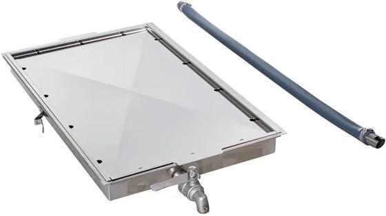 Rational - 1/1 GN, 12.75" × 20.6" Fat Collection Container with Drain Lock - 8710.1135