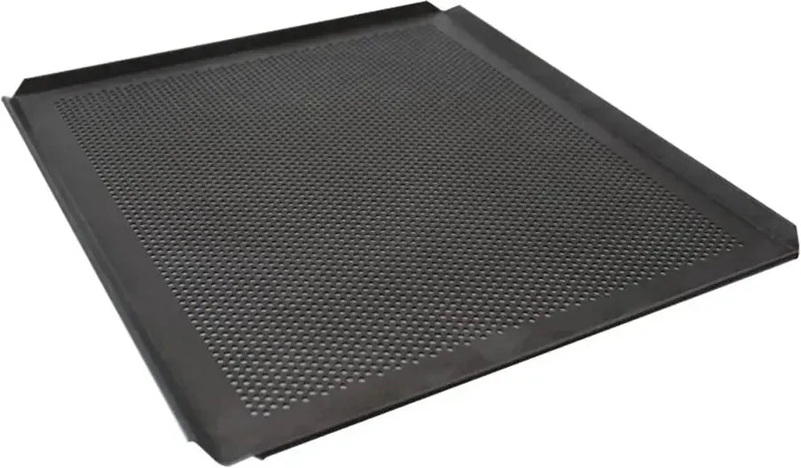 Rational - 2/1 Size Perforated Gastronorm Grid Shelf for Combi Ovens, Aluminum with TriLax Coating - 6015.2103