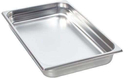 Rational - 12.75", 2/3 Gastronorm Stainless Steel Steam Pan - 6013.2302