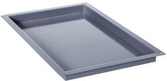 Rational - 14" x 12.75" x 0.75", 2/3 Gastronorm Granite Enamel Roasting Pan - 6014.2302