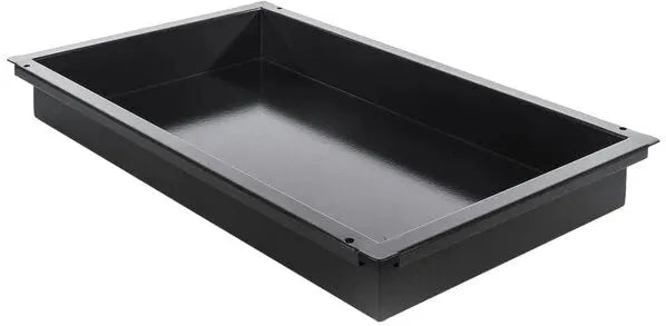 Rational - 20.6" x 12.75" x 2.3", 1/1 Gastronorm Granite Enamel Roasting Pan - 6014.1106