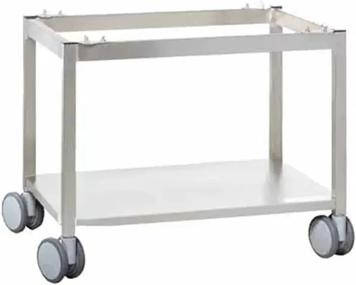 Rational - 33.8" x 27" Stationary Base Frame for iCombi Classic 6-Half and 10-Half Combi Ovens with Casters - 60.31.095