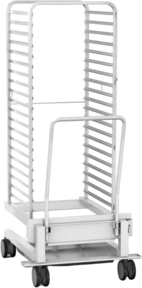 Rational - 38" Mobile Oven Rack Type 20-Full Size Stainless Steel with Capacity for 20-24" by 20" Pans - 60.22.490