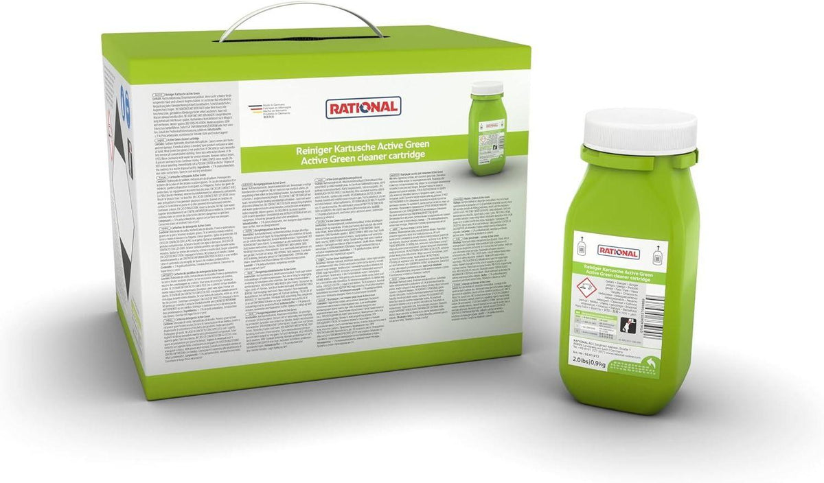 Rational - Active Green Cleaner Cartridges for icombi Pro with icaresystem Autodose Option, Pack of 6 - 56.01.912