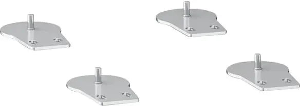 Rational - Floor Anchoring Kit for Ivario L and XL Tilt Skillets - 60.72.905