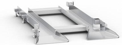 Rational - Ramp 20-Half Size Pro Classic Racks for Mobile Oven and Plate Rack - 60.21.262