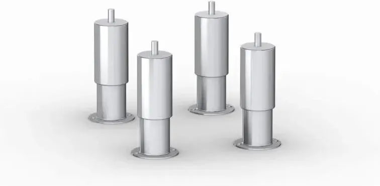 Rational - Stainless Steel Adjustable Feet Kit for Size L and XL - 60.74.500