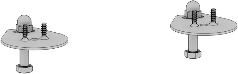 Rational - Unit Anchoring Kit for Size 2-XS and 2-S - 60.76.118