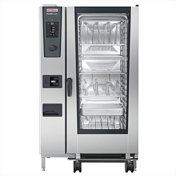Rational - iCombi Classic 208/240V 3 Phase 20 Pan Full-Size Electric Combi Oven - CG2ERRA.0000264 - ETA 16 Weeks, Pre-Order Now