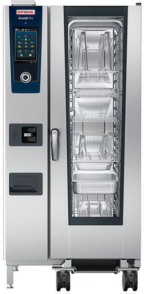 Rational - iCombi Pro 120V 1 Phase 20 Pan Half-Size Natural Gas Combi Oven - CF1GRRA.0000242