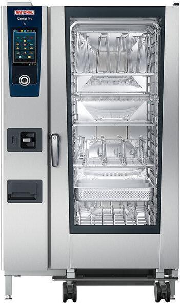 Rational - iCombi Pro 208/240V 1 Phase 20 Pan Full-Size Natural Gas Combi Oven - CG1GRRA.0000245