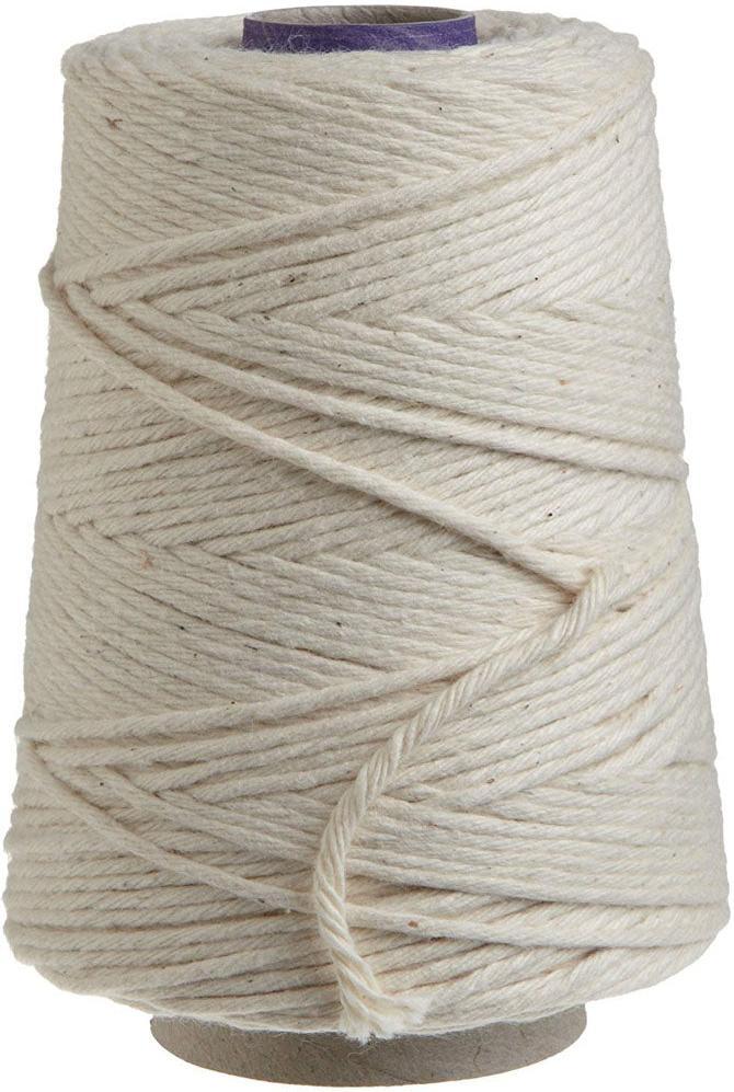 Regency Wraps - 1/2 lb Cone Natural Cooking Twine - RW1620