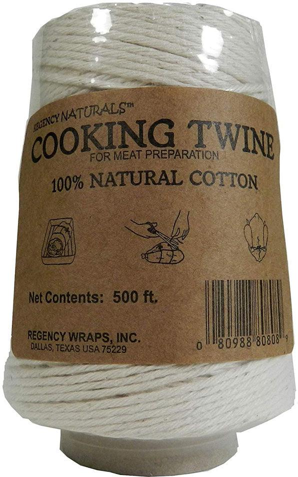 Regency Wraps - 1/2 lb Cone Natural Cooking Twine - RW1620