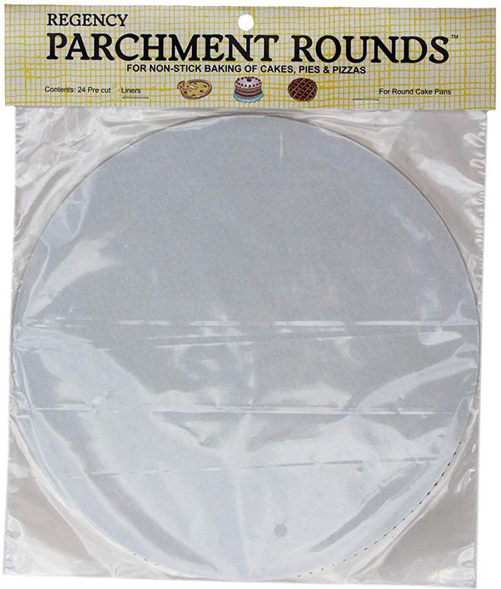 Regency Wraps - 9" Parchment Rounds, Pack of 24 - RW1109