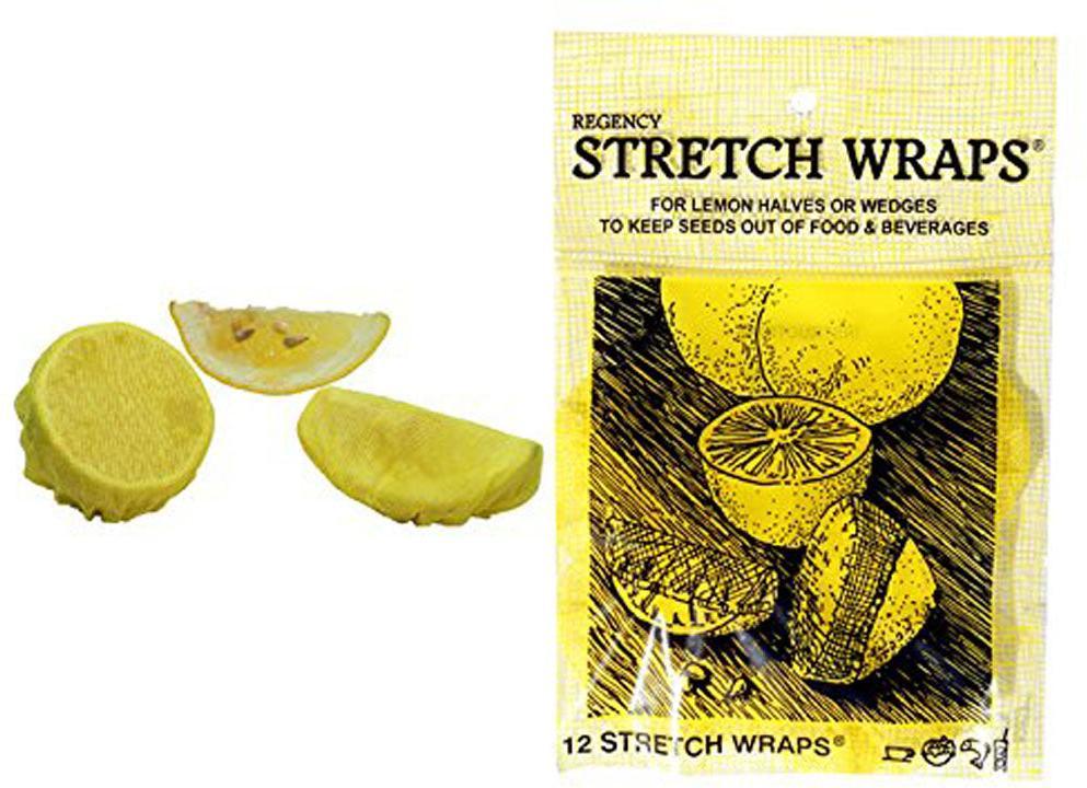 Regency Wraps - Lemon Stretch Wraps, Pack of 12 - RW250