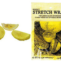 Regency Wraps - Lemon Stretch Wraps, Pack of 12 - RW250