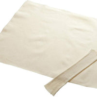 Regency Wraps - Natural Pastry Cloth & Rolling Pin Cover, Set of 2 - RW1050N