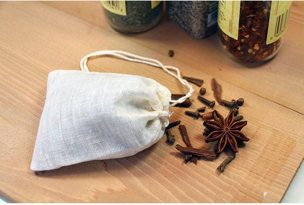 Regency Wraps - Natural Spice Bags, Set of 4 - RW950N
