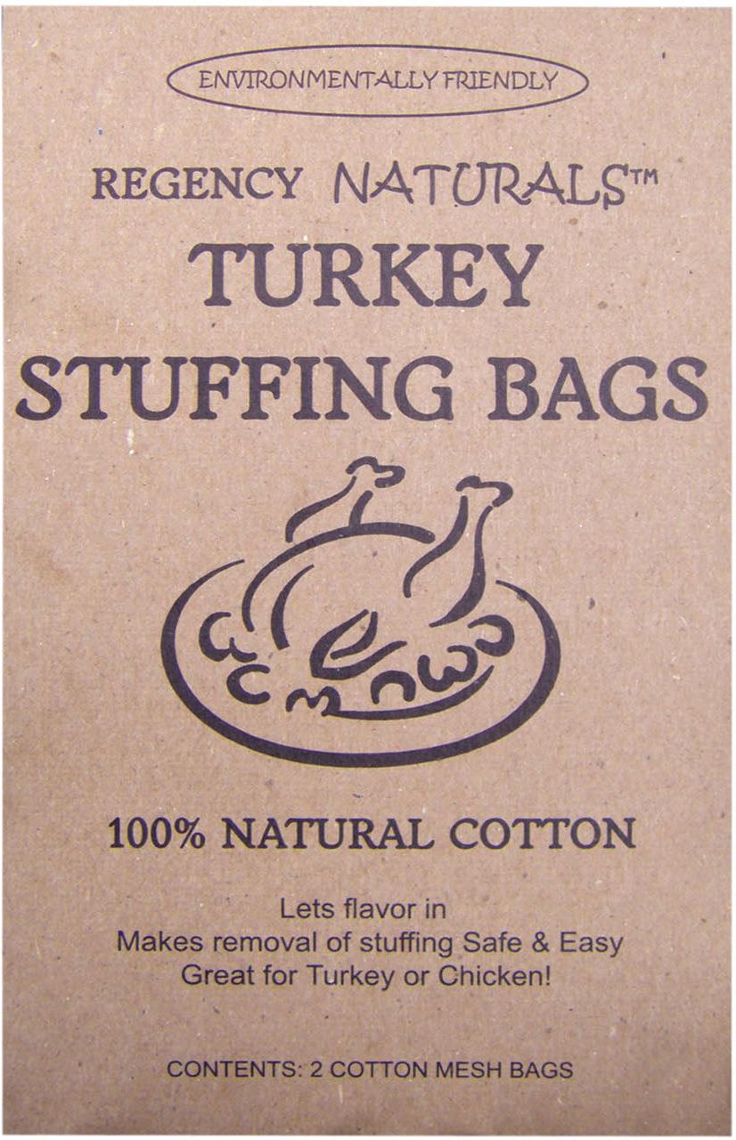 Regency Wraps - Natural Turkey Stuffing Bags, Set of 2 - RW875N