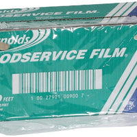 Reynolds Wrap - 12" x 1000 ft Food Service Plastic Film Wrap with Metal Serrated Cutter, 1000ft/rl - 900