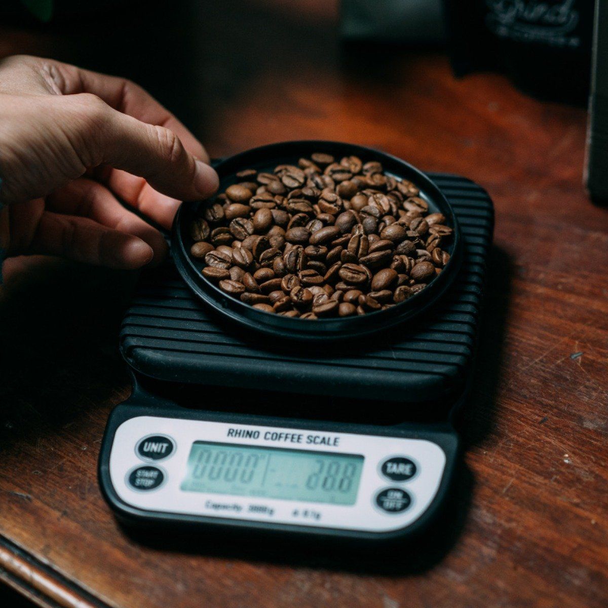 Rhino - 105 Oz Black Brewing Scale - RCGBREW3KG - Special Order Item, ETA 4-6 Weeks