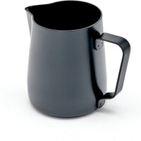 Rhino - 12 Oz (360ml) Black Stealth Milk Pitcher - RHTEF12Oz (Special Order Item)