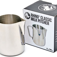Rhino - 12 Oz (360ml) Classic Milk Pitcher - RHCL12Oz