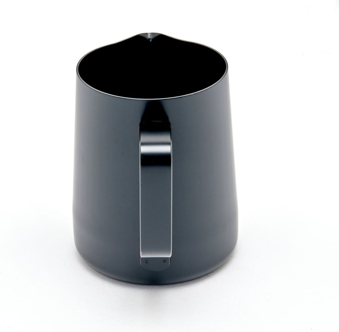 Rhino - 20 Oz (600ml) Stealth Milk Pitcher Black - RHTEF20OZ - Special Order Item, ETA 4-6 Weeks
