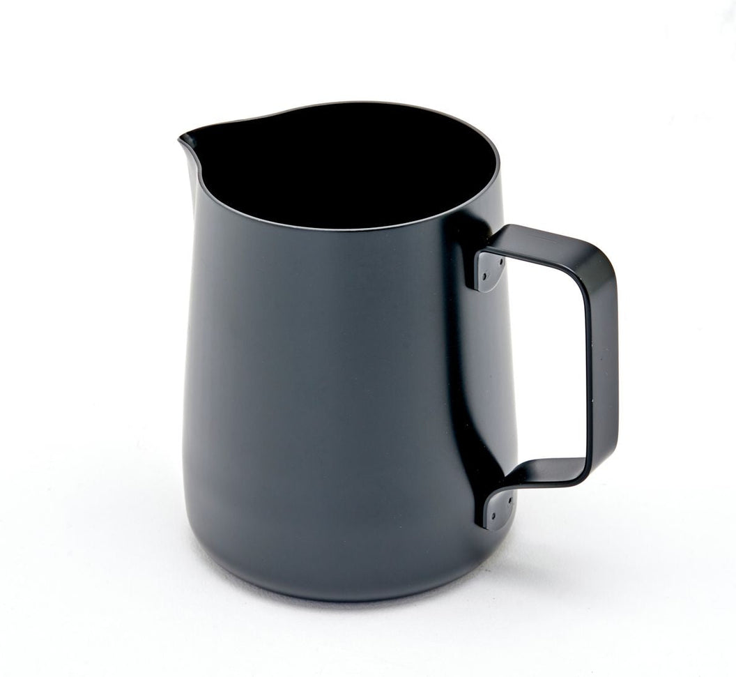 Rhino - 32 Oz Black (950ml) Stealth Milk Pitcher - RHTEF32OZ (Special Order Item)