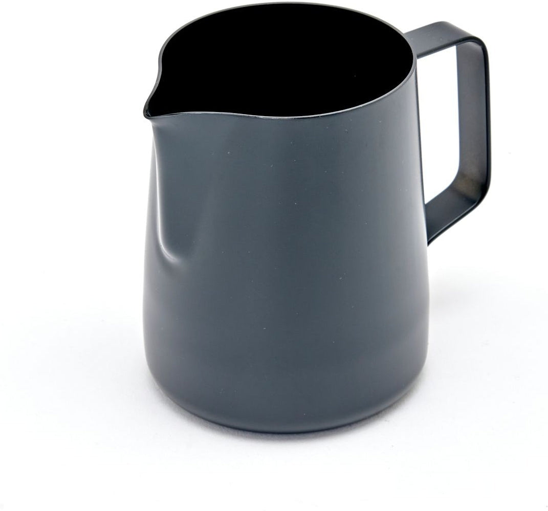 Rhino - 32 Oz Black (950ml) Stealth Milk Pitcher - RHTEF32OZ - Special Order Item, ETA 4-6 Weeks
