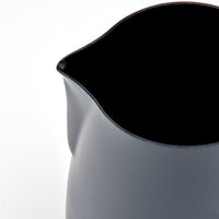 Rhino - 32 Oz Black (950ml) Stealth Milk Pitcher - RHTEF32OZ - Special Order Item, ETA 4-6 Weeks
