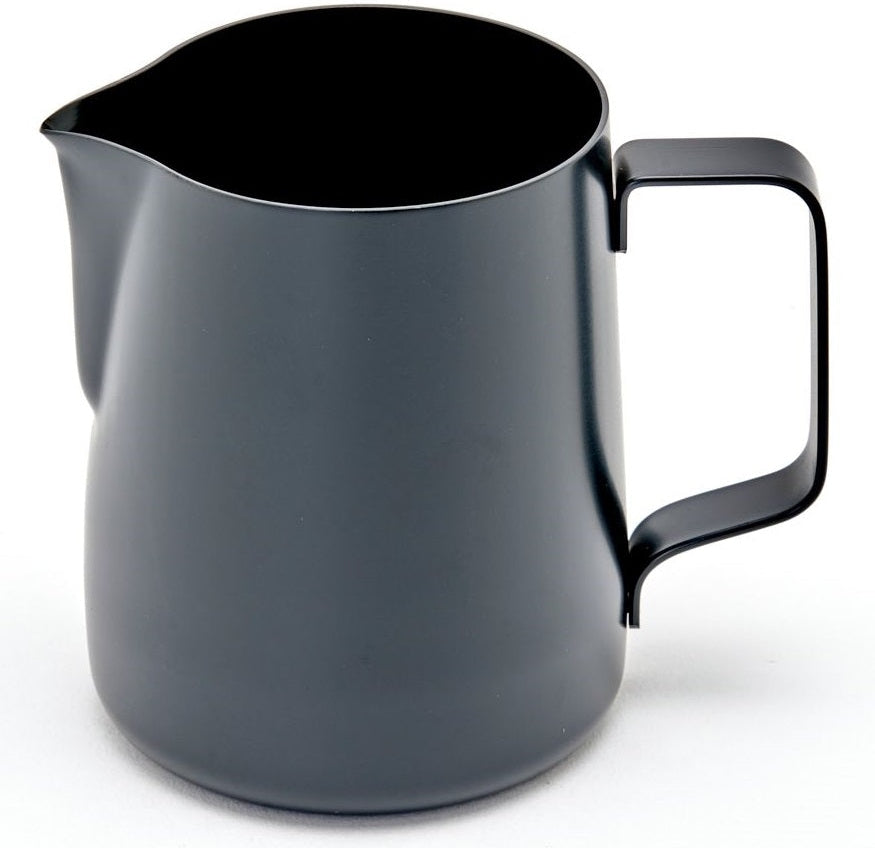 Rhino - 32 Oz Black (950ml) Stealth Milk Pitcher - RHTEF32OZ - Special Order Item, ETA 4-6 Weeks