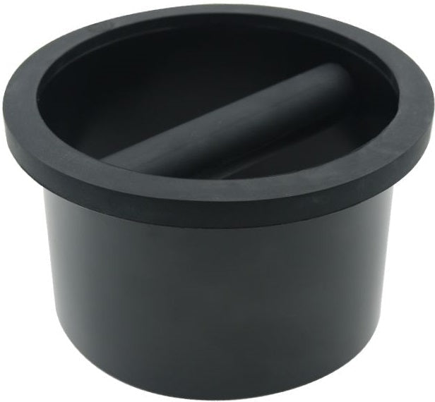Rhino - 7.2" Black Circle Knock Chute with Open Bottom - RHRC - Special Order Item, ETA 4-6 Weeks