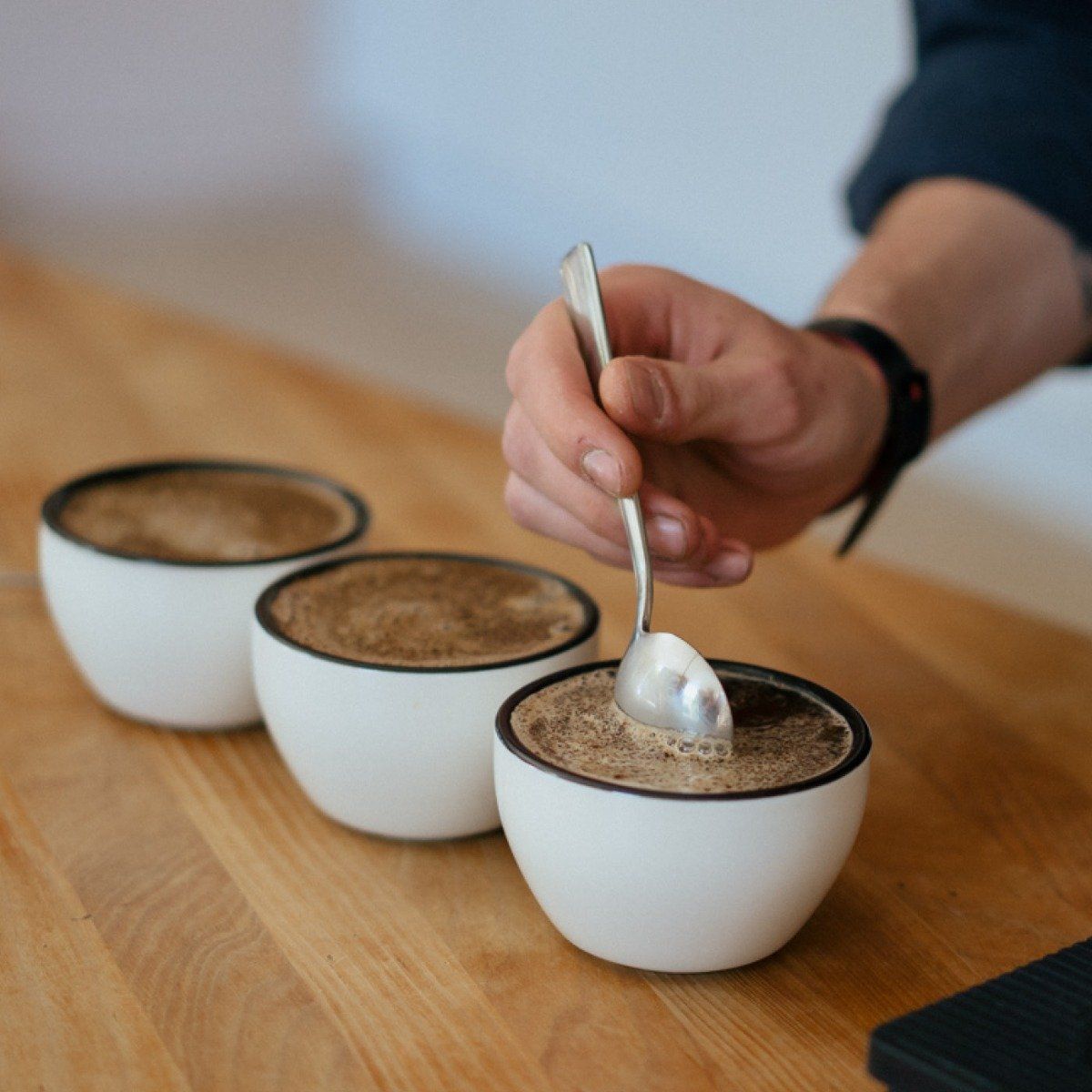 Rhino - 7.43 Oz Black Cupping Bowl - RWCUPBK - Special Order Item, ETA 4-6 Weeks
