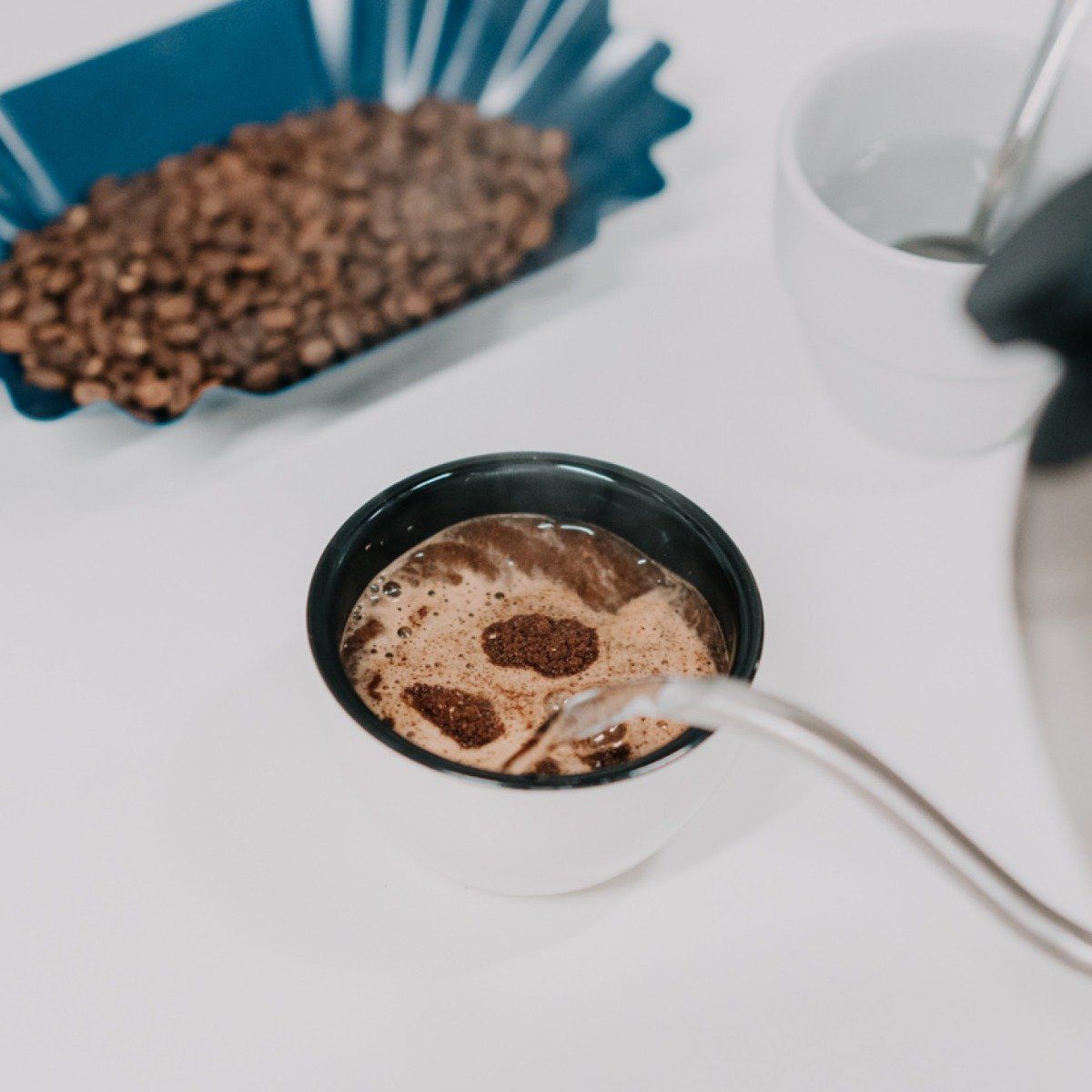Rhino - 7.43 Oz Black Cupping Bowl - RWCUPBK - Special Order Item, ETA 4-6 Weeks