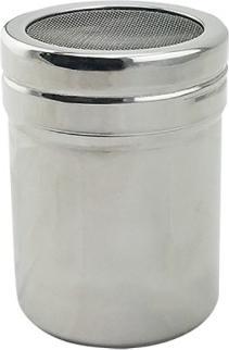 Rhino - Cocoa Shaker Stainless Steel (Fine) - RWCCFNSS - Special Order Item, ETA 4-6 Weeks